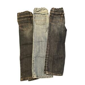 NWT The Childrens Place 3 Pair Size 3T Jeans 3 Different Washes Adjustable Waist